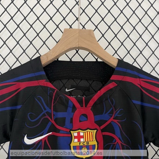 Nuevo Especial Conjunto De Niños Barcelona 23/24 Negro Rojo Baratas